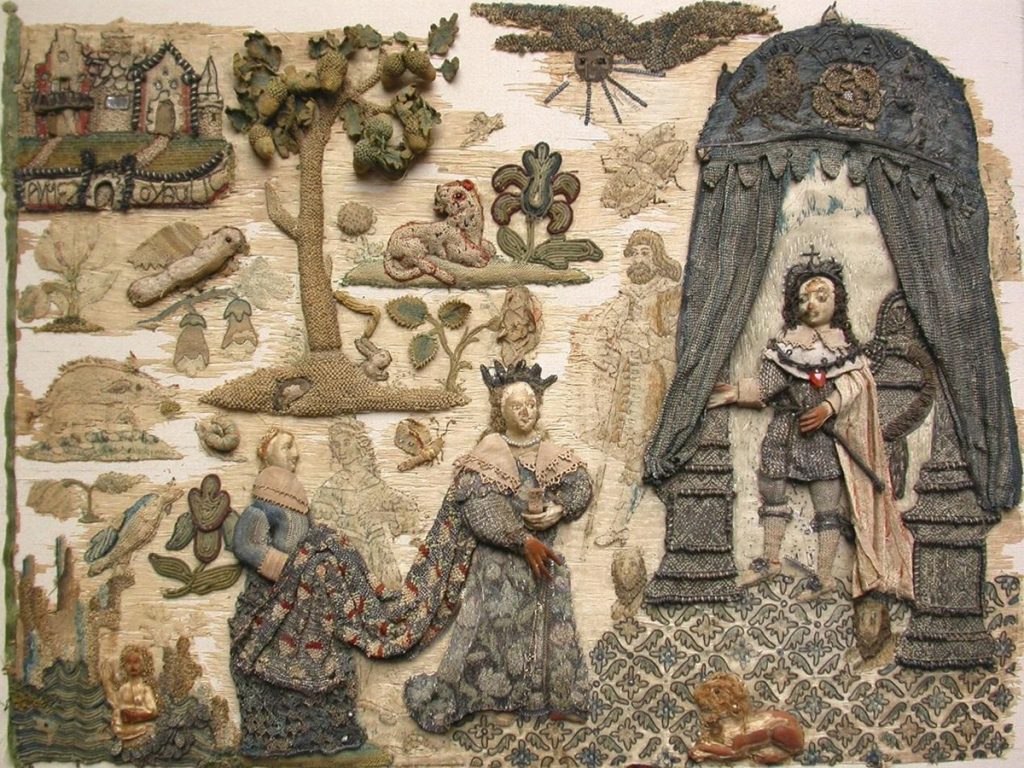 The Basing House Raised Work Embroidery Basingstoke